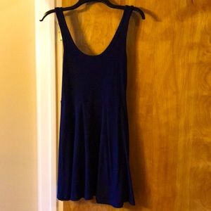 Navy mini dress